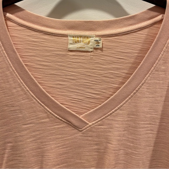 NATION LTD Long Sleeve, V Neck Shirt, Size XS, Worn Once, Like New Condition - Picture 4 of 9